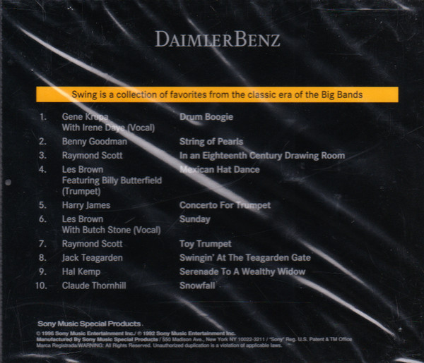 ladda ner album Various - Daimler Benz Swing With The Promise Of A New Year