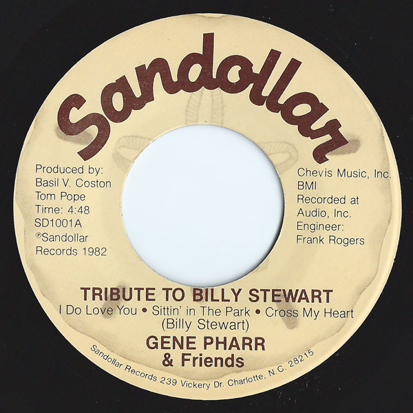 descargar álbum Gene Pharr & Friends - Tribute To Billy Stewart More Than I Could Stand