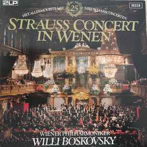 Wiener Philharmoniker - Strauss Concert In Wenen (Het Allermooiste Uit 25 Nieuwjaarsconcerten) album cover