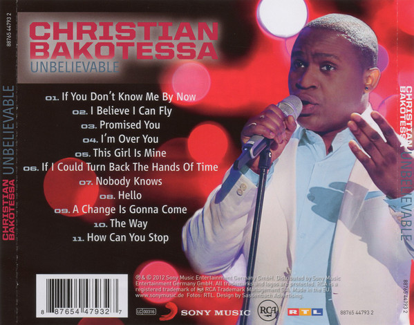 baixar álbum Christian Bakotessa - Unbelievable