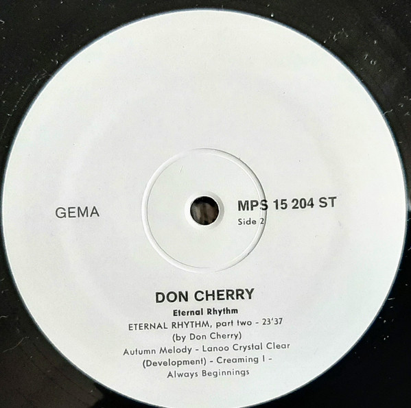 Don Cherry – Eternal Rhythm = 永遠のリズム (1970, Gatefold Sleeve