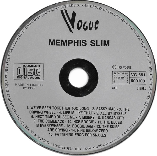 Album herunterladen Memphis Slim - The Blues Is Everywhere