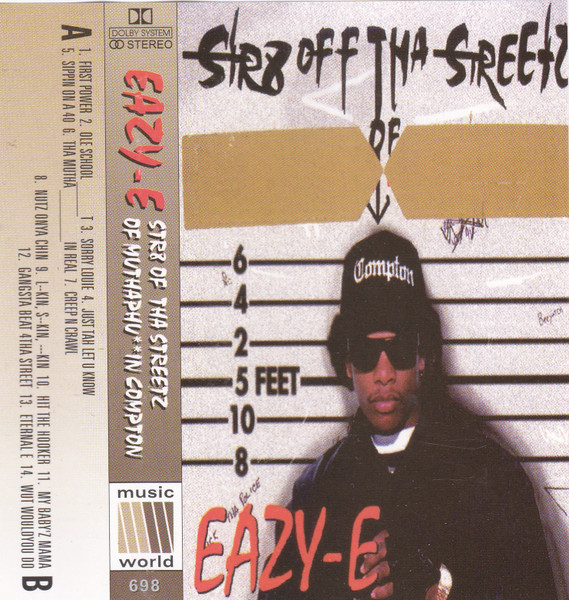 Eazy-E - Str8 Off Tha Streetz Of Muthaphukkin Compton | Releases 