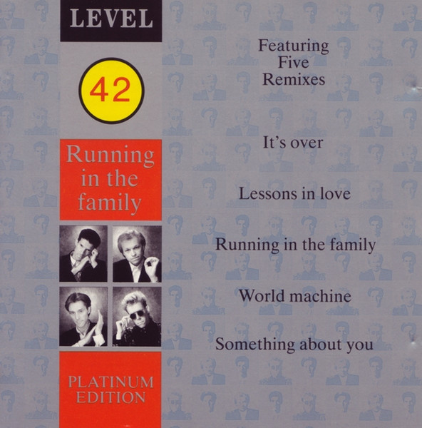 Level 42 – Running In The Family (Platinum Edition) (1987, CD 