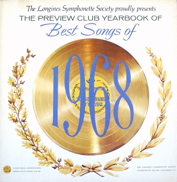 The Longines Symphonette The Best Songs Of 1968 1968 Gatefold