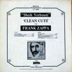 dør sammensværgelse overrasket Frank Zappa – "Sheik Yerbouti" 'Clean Cuts' (1979, Vinyl) - Discogs