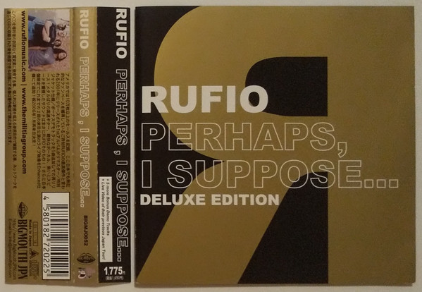 Rufio – Perhaps, I Suppose... (2005, CD) - Discogs