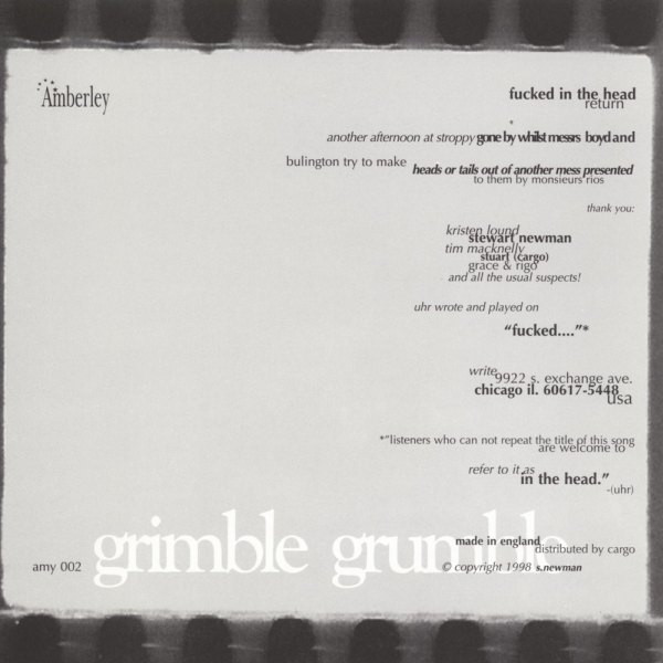 baixar álbum Grimble Grumble - Fucked In The Head