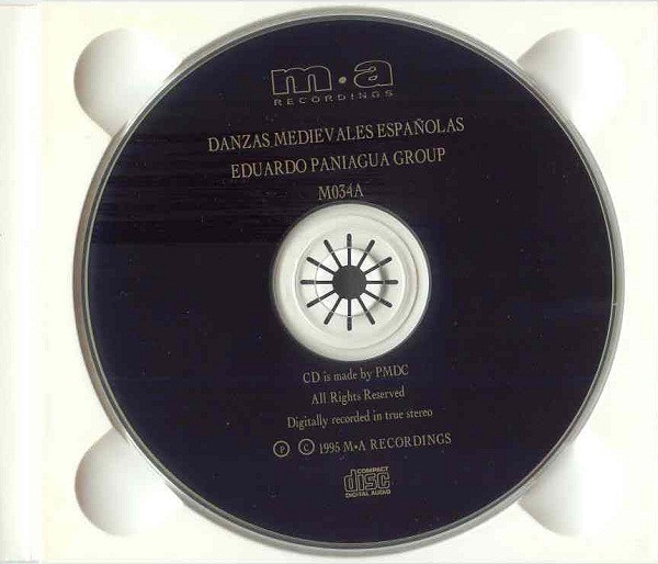 Eduardo Paniagua Group – Danzas Medievales Españolas (1995, CD