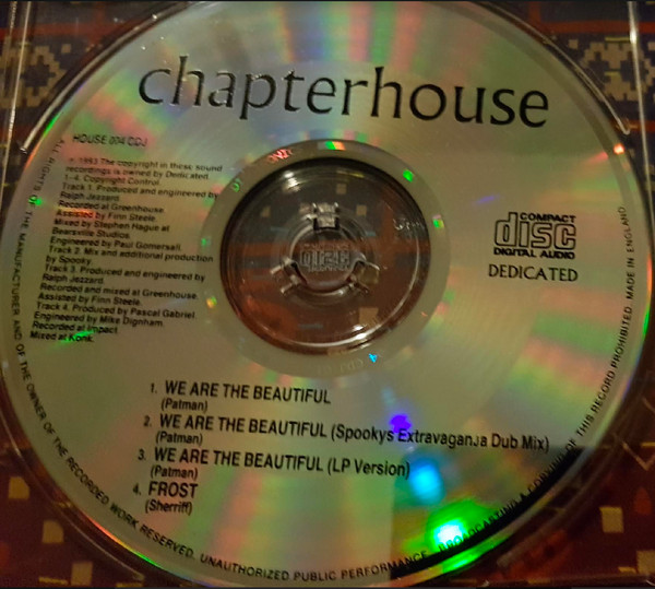 Chapterhouse – We Are The Beautiful (1993, CD) - Discogs