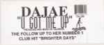 Cover of U Got Me Up, 1993, Vinyl