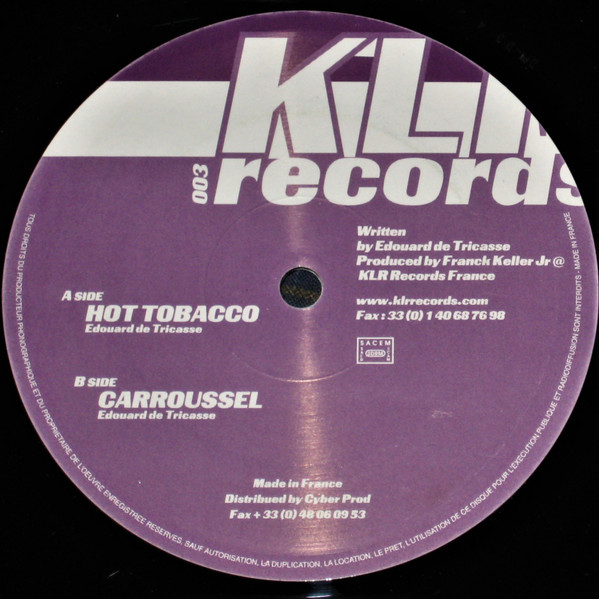 last ned album Edouard De Tricasse - Hot Tobacco