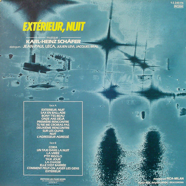 last ned album KarlHeinz Shafer - Musique Et Dialogues Extérieur Nuit