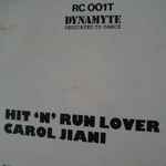Cover of Hit 'N Run Lover '88, 1988, Vinyl