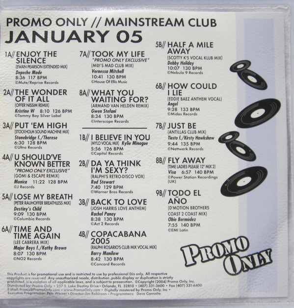 baixar álbum Various - Promo Only Mainstream Club January 05