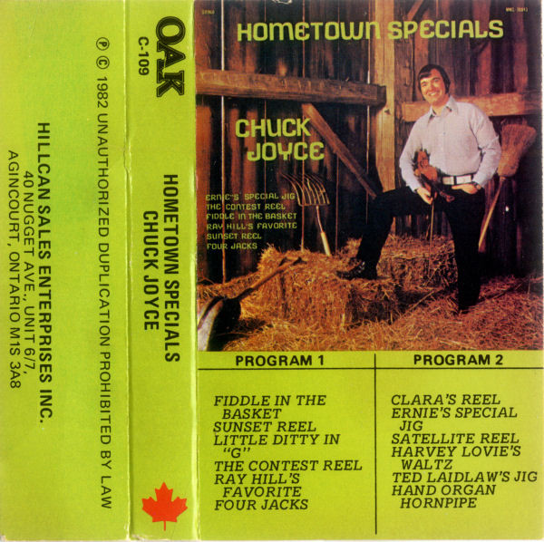lataa albumi Chuck Joyce - Hometown Specials