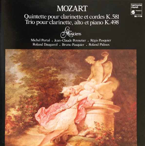 Quintette pour clarinette et cordes K.581. Trio pour piano, alto et clarinette en mi bémol majeur K.498 / Wolfgang Amadeus Mozart, compositeur | Mozart, Wolfgang Amadeus (1756-1791) - compositeur allemand