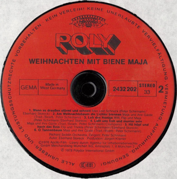 ladda ner album Biene Maja - Weihnachten Mit Biene Maja Und Ihren Freunden