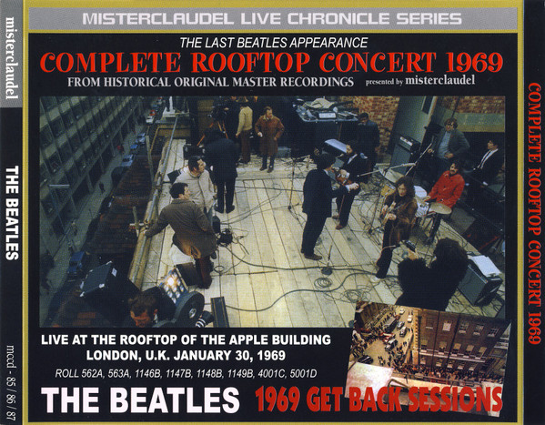The Beatles – Apple Corps Rooftop Concert (1994, CD) - Discogs