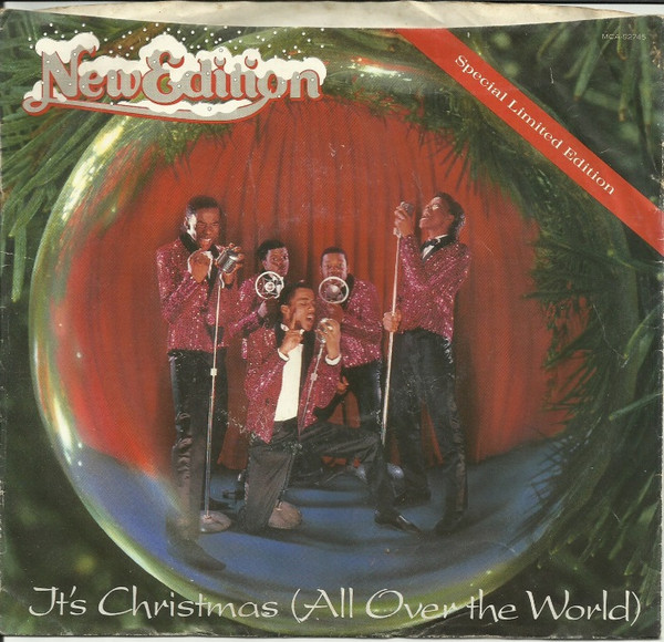 New Edition – It's Christmas (All Over The World) (1985, Red