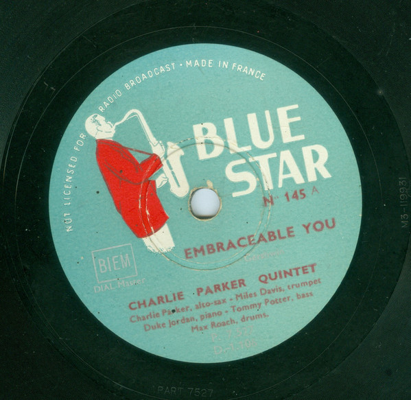 Album herunterladen Charlie Parker Quintet - Embraceable You
