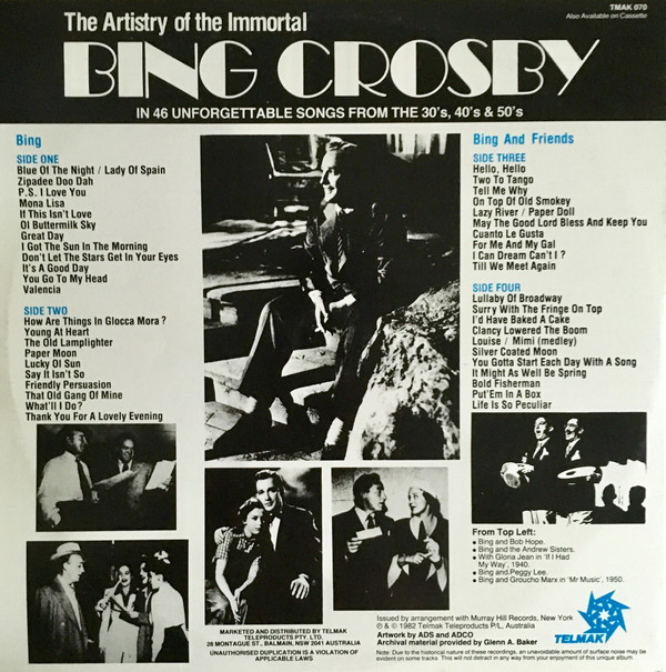 Album herunterladen Bing Crosby - Crosby And Friends