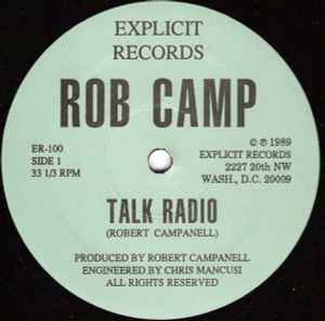 Robert Campanell - Talk Radio album cover