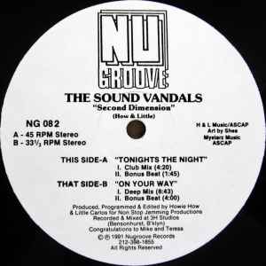 The Sound Vandals - Second Dimension
