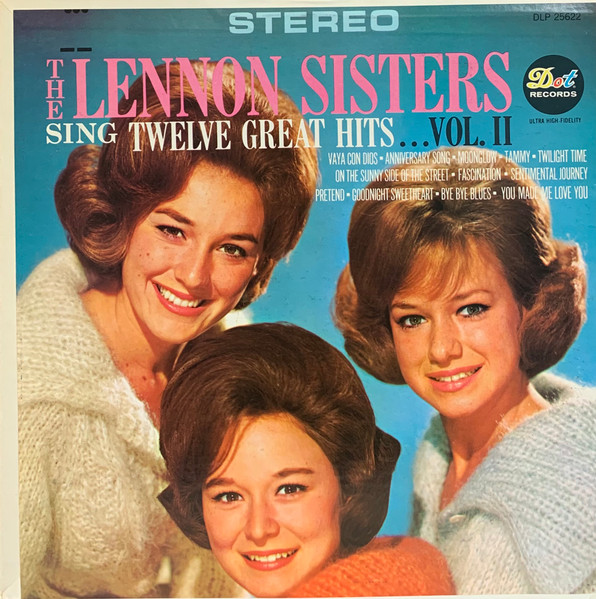 The Lennon Sisters – Sing Twelve Great Hits . . . Vol. II (1965