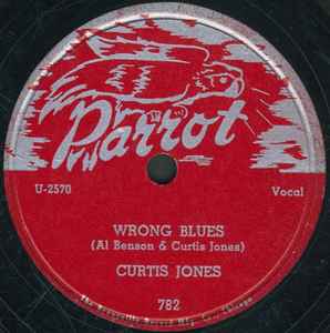 Curtis Jones - Wrong Blues / Cool Playing Blues album cover