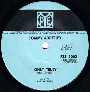 Tommy Adderley - Only Truly album cover