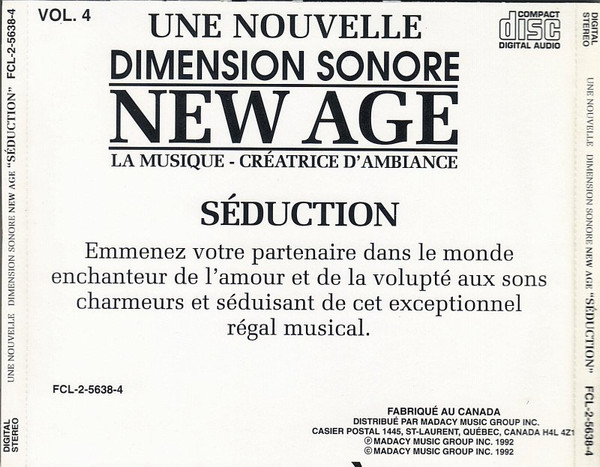 télécharger l'album Unknown Artist - Une Nouvelle Dimension Sonore New Age La Musique Créatrice Dambiance Vol 4
