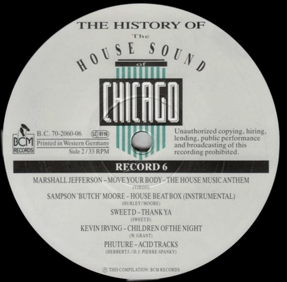 baixar álbum Various - The History Of The House Sound Of Chicago From The Very Beginning