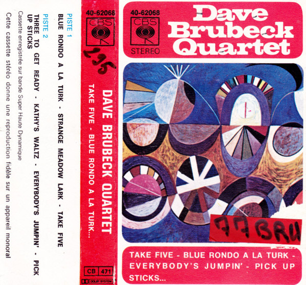 The Dave Brubeck Quartet – Time Out (Cassette) - Discogs