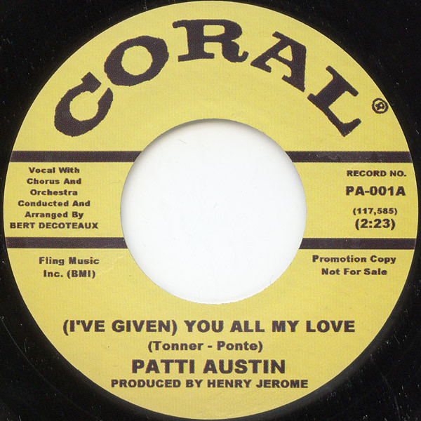 baixar álbum Patti Austin - Ive Given You All My Love This Thing Called Love