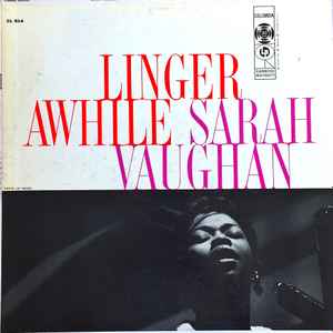 Sarah Vaughan - Linger Awhile album cover