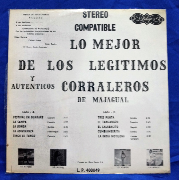 ladda ner album Los Corraleros De Majagual - Lo Mejor De Los Legítimos Corraleros