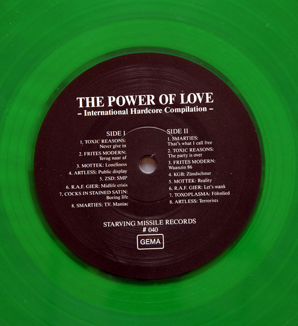 descargar álbum Various - The Power Of Love International Hardcore Compilation