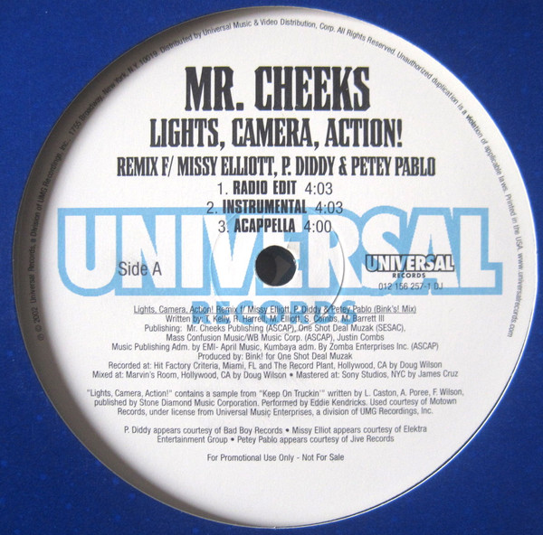 Mr. Cheeks feat. Missy Elliott, P. Diddy & Petey Pablo – Lights, Camera, Action! (Remix)