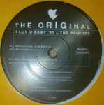 Cover of I Luv U Baby '95 - The Remixes, 1995, Vinyl