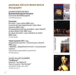 Giovanni Benedetto Platti - Akademie Für Alte Musik Berlin