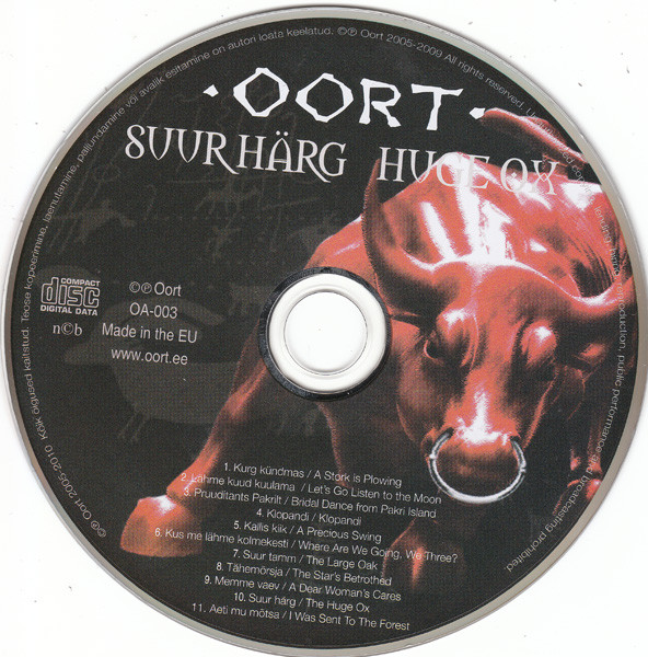 télécharger l'album Oort - Suur Härg Huge Ox