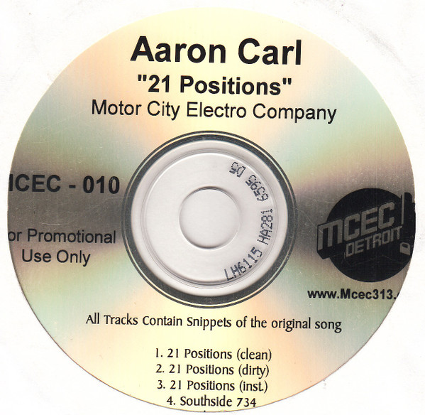 Aaron Carl – 21 Positions (2004, Vinyl) - Discogs