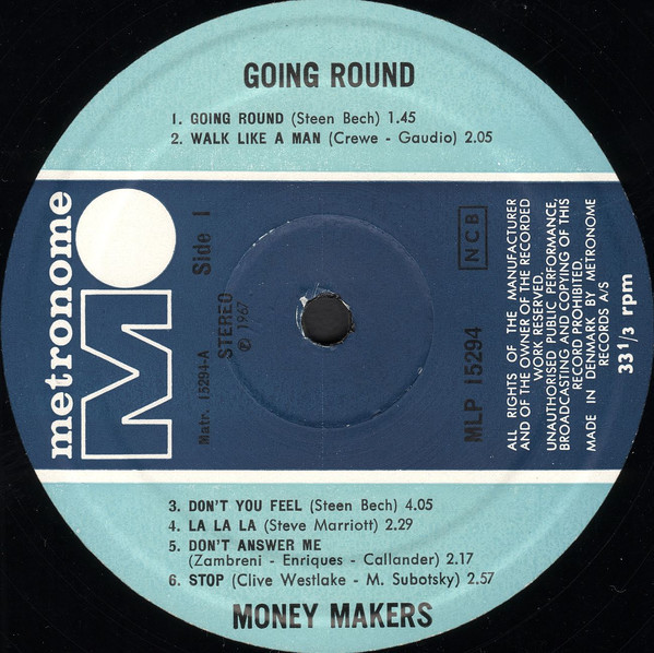 lataa albumi Money Makers - Going Round