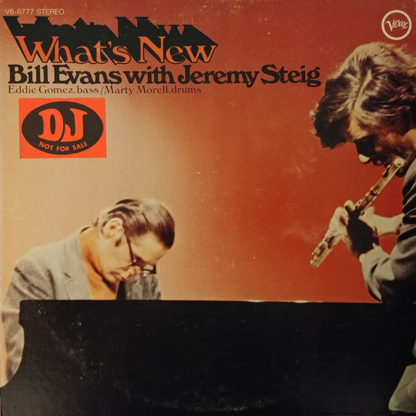 Bill Evans With Jeremy Steig – What's New (1969, Vinyl) - Discogs