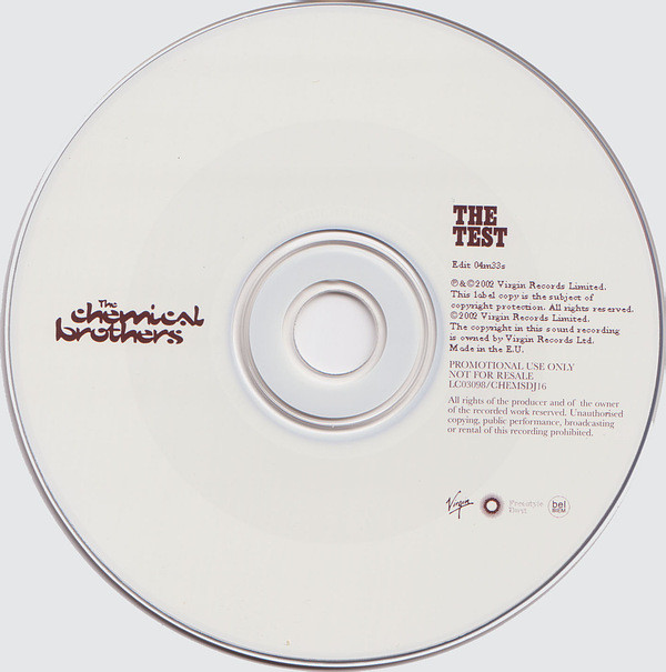 Album herunterladen The Chemical Brothers - The Test