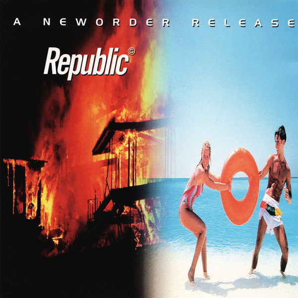 NewOrder – Republic (The Limited Run..) (1993, Blue Metallic Print