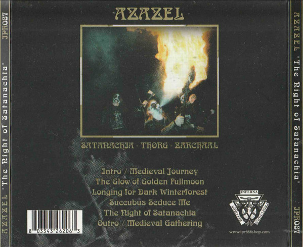 ladda ner album Azazel - The Night Of Satanachia