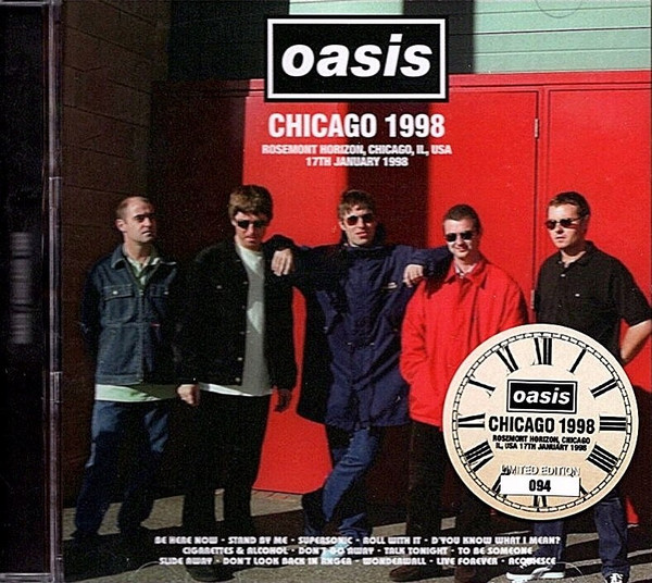 Oasis – Chicago 1998 (2020, CD) - Discogs