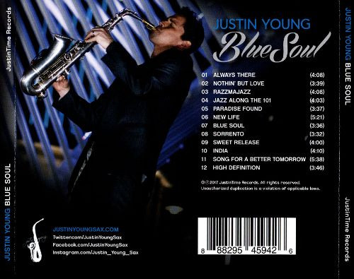 lataa albumi Justin Young - Blue Soul
